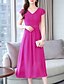 cheap Women&#039;s Dresses-Women&#039;s A Line Dress - Solid Colored Purple Fuchsia Lavender XXL XXXL XXXXL