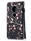 cheap Phone Cases &amp; Covers-Case For Motorola MOTO G6 / Moto G6 Plus / Moto G7 Wallet / Card Holder / Shockproof Full Body Cases Flower PU Leather