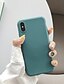 abordables Carcasas iPhone-Funda Para Apple iPhone XR / iPhone XS Max / iPhone X Congelada Funda Trasera Un Color Suave TPU