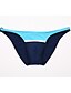 preiswerte Exotische Herrenunterwäsche-Herrn 1 Stück Grundlegend Slip - Asiatische Größe Mittlere Taillenlinie Hellblau Weiß Blau M L XL