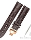 cheap Leather Watch Bands-Genuine Leather / Leather / Calf Hair Watch Band Black / White / Blue Other / 17cm / 6.69 Inches / 19cm / 7.48 Inches 1.2cm / 0.47 Inches / 1.3cm / 0.5 Inches / 1.4cm / 0.55 Inches