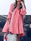 cheap Mini Dresses-Women&#039;s Basic A Line Dress - Geometric Print Light Blue Blushing Pink Yellow S M L XL
