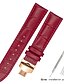 cheap Leather Watch Bands-Genuine Leather / Leather / Calf Hair Watch Band Black / White / Blue Other / 17cm / 6.69 Inches / 19cm / 7.48 Inches 1.2cm / 0.47 Inches / 1.3cm / 0.5 Inches / 1.4cm / 0.55 Inches