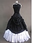 cheap Historical &amp; Vintage Costumes-Victorian Medieval 18th Century Cocktail Dress Vintage Dress Dress Party Costume Masquerade Prom Dress Women&#039;s Cosplay Costume Ball Gown Plus Size Customized Party Prom