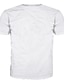 abordables Camisetas de mujer-Mujer Tallas Grandes Camiseta Geométrico 3D Gráfico Estampado Corte Ancho Tops Básico Exagerado Blanco
