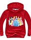 voordelige Hoodies &amp; Sweatshirts-Kinderen Peuter Meisjes Standaard Print Print Lange mouw Hoodie &amp; Sweatshirt Geel