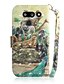 ieftine Alte Carcase-Case For LG LG V40 / LG G8 Wallet / Card Holder / with Stand Full Body Cases Animal / 3D Cartoon PU Leather