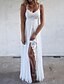 preiswerte Maxi-Kleider-Women&#039;s Swing Dress - Solid Colored White S M L XL