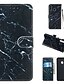 cheap Samsung Cases-Case For Samsung Galaxy A5(2018) / A6 (2018) / A6+ (2018) Wallet / Card Holder / with Stand Full Body Cases Marble Hard PU Leather