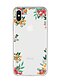 billige iPhone-etuier-Etui Til Apple iPhone XR / iPhone XS Max / iPhone X Mønster Bakdeksel Blomsternål i krystall Myk TPU
