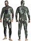 cheap Wetsuits &amp; Diving Suits-MYLEDI Men&#039;s Full Wetsuit 3mm SCR Neoprene Diving Suit Thermal Warm UPF50+ Quick Dry High Elasticity Long Sleeve 2 Piece Hooded - Swimming Diving Surfing Scuba Camo / Camouflage Autumn / Fall Spring