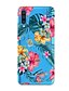 baratos Capa Samsung-Capinha Para Samsung Galaxy A6 (2018) / A6+ (2018) / A5 (2017) Antichoque / Transparente / Estampada Capa traseira Flor TPU