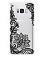 Недорогие Чехлы для Samsung-Кейс для Назначение SSamsung Galaxy S8 Plus / S8 / S8 Edge Защита от пыли / С узором Кейс на заднюю панель Цветы Мягкий ТПУ