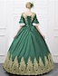 cheap Historical &amp; Vintage Costumes-Rococo Victorian 18th Century Cocktail Dress Vintage Dress Dress Party Costume Masquerade Ball Gown Prom Dress Floor Length Long Length Women&#039;s Floral Ball Gown Plus Size Customized Party Prom Dress
