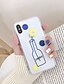cheap iPhone Cases-Case For Apple iPhone XR / iPhone XS / iPhone XS Max Ultra-thin / Transparent Back Cover Transparent / Cartoon TPU