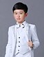 cheap Sets-Kids Boys&#039; Basic Solid Colored Long Sleeve Suit &amp; Blazer White