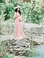 cheap Maternity Wear-Women&#039;s Sheath Dress Blue Blushing Pink Wine White Black Sleeveless Off Shoulder Elegant S M L XL XXL / Maxi / Maternity