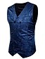 cheap Vests-Polyester Wedding Vests Print