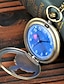 Недорогие Карманные часы-Муж. Карманные часы Кварцевый Старинный Винтаж С гравировкой Творчество Аналого-цифровые Бронзовый