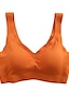preiswerte BHs-Women&#039;s Push-up Padded Bras Sports Bras 3/4 Cup Bras Black Blushing Pink Orange