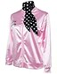 olcso Női dzsekik-Férfi Egyszínű Vékony Öltöny Jacket Hétköznapi viselet Arcpír rózsaszín