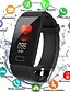 cheap Smart Watches-Q1 Unisex Smart Wristbands Bluetooth Waterproof Heart Rate Monitor Blood Pressure Measurement Distance Tracking Information Pedometer Call Reminder Activity Tracker Sleep Tracker Sedentary Reminder