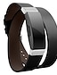 billige عصابات Smartwatch-Watch Band for Fitbit Inspire HR / Fitbit Inspire Fitbit Classic Buckle Genuine Leather Wrist Strap