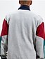 cheap Men&#039;s Hoodies &amp; Sweatshirts-Men&#039;s Casual Sweatshirt - Color Block Round Neck Green US36 / UK36 / EU44