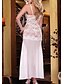 cheap Sexy Lingerie-Women&#039;s Lace Mesh Sexy Chemises &amp; Gowns Nightwear Solid Colored Embroidered White / Black / Red S M L