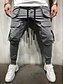 cheap Men&#039;s Pants-Men&#039;s Basic Classic Trousers Cargo Pants Full Length Pants Micro-elastic Cotton Solid Colored Mid Waist Black Gray White XS S M L XL / Drawstring