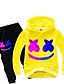 baratos Sets-Kids Toddler Boys&#039; Basic Print Print Long Sleeve Regular Regular Clothing Set Black