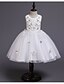 cheap Flower Girl Dresses-Princess Knee Length Flower Girl Dress Pageant &amp; Performance Cute Prom Dress POLY with Butterfly Design Fit 3-16 Years