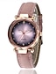 cheap Quartz Watches-Women&#039;s Women Quartz Watch Diamond Minimalist Wristwatch Analog Waterproof Leather Strap Watch