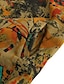 voordelige Damesjassen &amp; trenchcoats-Women&#039;s Parka Long Coat Regular Fit Ethnic Style Jacket Plaid Yellow / Plus Size / Plus Size