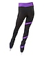 cheap Figure Skating-Figure Skating Pants Women&#039;s Girls&#039; Ice Skating Tights Leggings Outfits Purple Pink Yellow Open Back Spandex High Elasticity Training Skating Wear Handmade Solid Colored Classic Long Pant Ice Skating