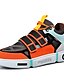cheap Men&#039;s Sneakers-Men&#039;s Sneakers Skate Shoes High Top Sneakers Vintage Classic Daily Microfiber Breathable Black Rainbow Orange Color Block