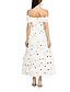 cheap Women&#039;s Dresses-Women&#039;s Plus Size White Dress A Line Solid Colored Off Shoulder S M