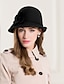 cheap Wedding Accessories-100% Wool Hats with Floral 1pc Casual / Daily Wear Headpiece