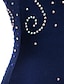 Χαμηλού Κόστους Καλλιτεχνικό πατινάζ-Φόρεμα για φιγούρες πατινάζ Γυναικεία Κοριτσίστικα Patinaj Φορέματα Σύνολα Ανοικτό Βυσσινί Λευκό Σκούρο Μπλε Μαρέν Άνοιγμα πίσω Δίχτυ Σπαντέξ Υψηλή Ελαστικότητα Ανταγωνισμός Ενδυμασία πατινάζ