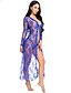 cheap Sexy Lingerie-Women&#039;s Lace Super Sexy Robes Suits Nightwear Solid Colored White / Black / Blue S M L