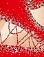 voordelige Kunstschaatsjurkje, broeken en jasjes-Kunstschaatsjurk Dames Voor meisjes Schaatsen Jurken Outfits Paars Wit / Wit Geel Spandex Hoge Elasticiteit Wedstrijd Kunstschaatskleding Houd Warm Met de hand gemaakt Juwelen Strass Lange mouw