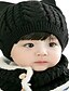 cheap Kids&#039; Hats &amp; Caps-Kids / Toddler Boys&#039; / Girls&#039; Active / Basic / Sweet Solid Colored Stylish / Knitting Cotton / Roman Knit Hats &amp; Caps Black / Wine / Blushing Pink One-Size