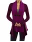 cheap Cardigans-Women&#039;s Cardigan Solid Colored Long Sleeve Regular Fit Oversized Sweater Cardigans V Neck Purple Blushing Pink Gray