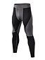 baratos Novo em-YUERLIAN Homens Leggings de Corrida Roupa Esportiva Roupa-Interior Leggings Calças de Compressão Patchwork Elastano Ginástica Treino de Ginástica Corrida Exercício Butt Lift Respirável Secagem Rápida