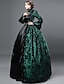 Χαμηλού Κόστους Ιστορικές &amp; Vintage Στολές-Μαρία Αντωνιέτα Βικτοριανό Μεσαίωνα 18ος αιώνας Κοκτέιλ Φόρεμα Vintage Φόρεμα Φορέματα Κοστούμι πάρτι Χορός μεταμφιεσμένων Φόρεμα χορού Γυναικεία Δαντέλα Στολές Πεπαλαιωμένο Μεταμφίεση / Σατέν