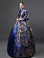 cheap Historical &amp; Vintage Costumes-Queen Elizabeth Maria Antonietta Rococo Victorian Cocktail Dress Vintage Dress Dress Party Costume Masquerade Ball Gown Prom Dress Women&#039;s Costume Vintage Cosplay Party Prom Long Sleeve Long Length