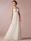 cheap Wedding Dresses-Wedding Dresses A-Line Sweetheart Camisole Spaghetti Strap Floor Length Lace Bridal Gowns With Appliques 2023 Summer Wedding Party, Women&#039;s Clothing