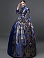 cheap Historical &amp; Vintage Costumes-Queen Elizabeth Maria Antonietta Rococo Victorian Cocktail Dress Vintage Dress Dress Party Costume Masquerade Ball Gown Prom Dress Women&#039;s Costume Vintage Cosplay Party Prom Long Sleeve Long Length