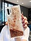 cheap Samsung Cases-Case For Samsung Galaxy S9 / S9 Plus / S8 Plus Flowing Liquid / Pattern / Glitter Shine Back Cover Transparent TPU