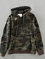 cheap Winter Coats-Women&#039;s Casual Hoodie - Camo / Camouflage Army Green M